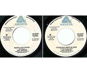 JACK TEMPCHIN - PEACEFUL EASY FEELING 7 INCH (7" VINYL 45) UK ARISTA 1978