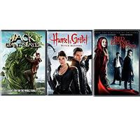 Jack the Giant Slayer + Red Riding Hood & Hansel & Gretel: Witch Hunters DVD Set Amazing Fairy Tale Action Double Feature