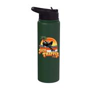 Jack Tripper Dancing Plant Head Funny Three Company Party Stainless Steel Insulated Water Bottle