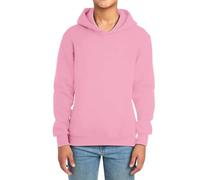 Jack Will - Sudadera con capucha para niños y niñas, manga larga, color liso, ropa de abrigo informal, acogedora sudadera con forro polar para niños pequeños, Rosa., 2-3 años