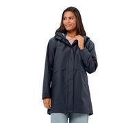 Jack Wolfskin Abrigo de mujer Cape West Coat W, azul noche (night blue), XXL