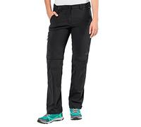 Jack Wolfskin Activate Light Zip Off Women Pantalón, Mujer, Negro, 44
