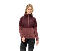 Jack Wolfskin Alpgrat Pro Ins FZ W Chaqueta de Forro Polar, Mantequilla de Manzana, M para Mujer