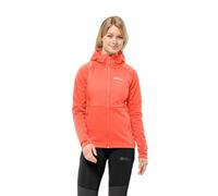 Jack Wolfskin Alpgrat Pro Ins FZ W Chaqueta de Forro Polar, Naranja Digital, XXL para Mujer
