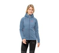 Jack Wolfskin Alpgrat Pro Ins FZ W Chaqueta Polar, Azul Elemental, M para Mujer