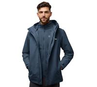 Jack Wolfskin Altenberg 3 en 1 Jkt M Chaqueta, Midnight Sky, S para Hombre