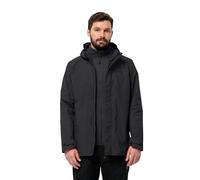 Jack Wolfskin Altenberg 3In1 - Chaqueta, color negro, L