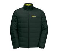 Jack Wolfskin Ather Down Jkt M Chaqueta de plumón, Negro Oliva/Luciérnaga, Hombre