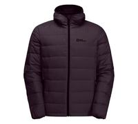 Jack Wolfskin Ather Down-Sudadera con Capucha M Chaqueta de Plumas, Ciruela, Hombre