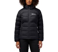 Jack Wolfskin Ather Down Sudadera con Capucha W Chaqueta de Plumas, Negro, 3XL para Mujer