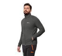 Jack Wolfskin Baiselberg Fz M - Chaqueta de forro polar, Slate, s para hombre, gris, S