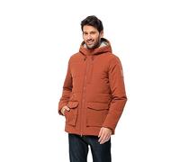 Jack Wolfskin Blanco Frost Jkt M Chaqueta, Carmín, M Hombre, Carmín, M
