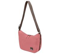 Jack Wolfskin Bolso bandolera rosa para mujer, rojo mineral., talla única
