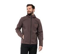 Jack Wolfskin Bornberg Hoody M Chaqueta Softshell, eucalipto, Medium Hombres