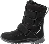 Jack Wolfskin Botas de nieve unisex para niños Polar Boot Texapore High Vc K, negro y gris, 32 EU