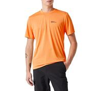 Jack Wolfskin Camisa-1808762 Camiseta, Orange Pop, S Hombre, Orange Pop, S