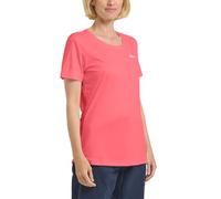 Jack Wolfskin Tech T W Camiseta, Sunset Coral, Small Mujeres