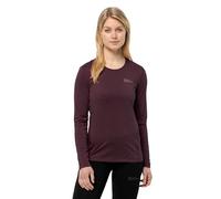 Jack Wolfskin Camiseta de Senderismo Sky Thermal L/S W para Mujer
