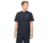 Jack Wolfskin Camiseta Essential para Hombre, Azul Oscuro, M