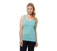 Jack Wolfskin Camiseta sin Mangas Pack & Go Tank W para Mujer, Fresh Ice, XL, Hielo Fresco, XL