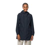 Jack Wolfskin Cape York Paradise Coat W - Abrigo para Mujer, Color Azul Oscuro, XS, Azul Noche (Night Blue), XS