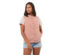 Jack Wolfskin Chaleco de Forro Polar Light Curl Vest W para Mujer, Rose Dawn, M, Rose Dawn, M
