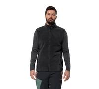 Jack Wolfskin Chaleco Waldsteig para hombre, color negro, talla S