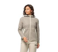 Jack Wolfskin - Chaqueta de Forro Polar, algodón Blanco, XL para Mujer, Algodón Blanco, XL