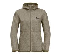 Jack Wolfskin Chaqueta de forro polar Fir Track JKT W para mujer, anís, L
