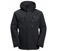 Jack Wolfskin Jasper 2L Caballeros Chaqueta de lluvia L Negro