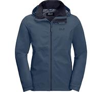 Jack Wolfskin Chaqueta Evandale M para hombre, Azul Thunder, M