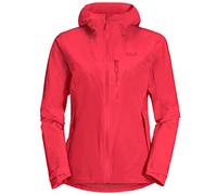 Jack Wolfskin Chaqueta Go Hike para mujer, Mujer, Chaqueta, 1113971, Tulipán rojo., S