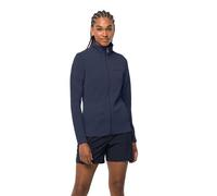 Jack Wolfskin Chaqueta Modesto W Fleece, Azul Noche, L, Noche Azul, L