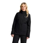 Jack Wolfskin Chaqueta Moonrise 3 en 1 para mujer, color negro, talla XS