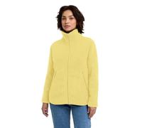 Jack Wolfskin High Curl, chaqueta polar, mujer, amarillo 40(L) Lemon Ice