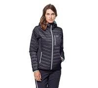 Jack Wolfskin Chaqueta Routeburn W para mujer, gris, M