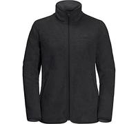 Jack Wolfskin, Chilly Walk, Chaqueta De Lana, Negro 6000, Xl, Mujer