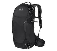 Jack Wolfskin Crosstrail 24 Lt Mochila de Senderismo, Unisex Adulto, Negro, Talla única