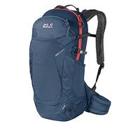 Jack Wolfskin Crosstrail - Mochila de senderismo unisex para adultos, 22 unidades, Thunder Blue., Talla única