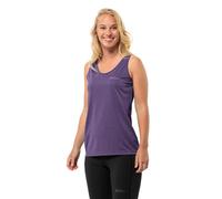 Jack Wolfskin Crosstrail Tank W T-Shirt, Ultraviolet, s Mujer, Ultravioleta, S