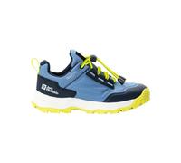 Jack Wolfskin Cyrox Texapore Low K Zapatillas de Caminar Unisex para niños, Azul Elemental, 38 EU