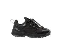 Jack Wolfskin Cyrox Texapore Low K Zapatillas de Caminar Unisex para niños, Negro, 28 EU