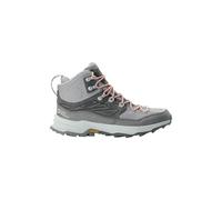 Jack Wolfskin CYROX Texapore Mid W, Zapatillas para Caminar Mujer, Gris, 40.5 EU