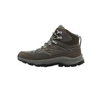 Jack Wolfskin Cyrox Texapore Mid - Zapatillas de Senderismo para Hombre, Café frío, 43 EU