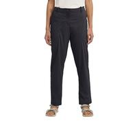 Jack Wolfskin Desert Pants W Pantalones para Senderismo, Azul Marino, 40 Mujeres
