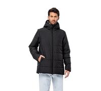 Jack Wolfskin Deutzer Long Jkt M Chaqueta, Negro, 3XL Hombre, Negro, XXXL