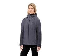 Jack Wolfskin Eagle Peak 2L Jkt W Chaqueta, Delfín, XS para Mujer