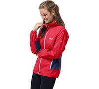 Jack Wolfskin Eagle Peak II, Chaqueta Mujer, Tulip Red, S