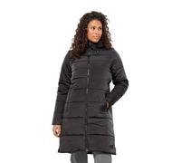 Jack Wolfskin Eisbach Abrigo de Vestir, Verde Oscuro, Extra-Small para Mujer