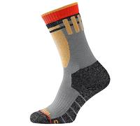 Jack Wolfskin Esquí Merino Sock H C K Calcetines, Gris, 31-33 Unisex Adulto